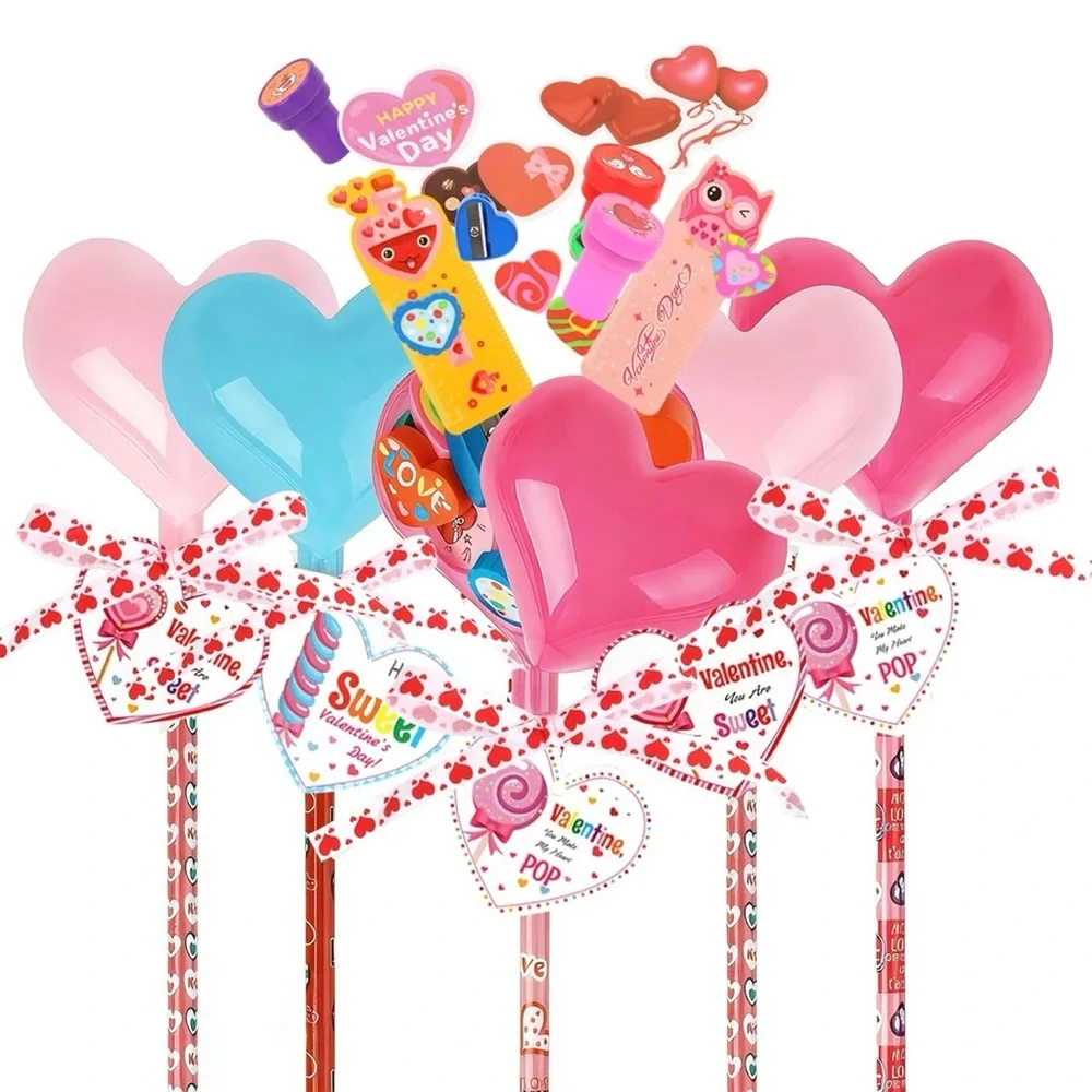 ❤️ Heart Party Supplies Set of 12